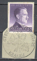 Poland - Generalgouvernement - 1943 Mi 101gestempelt /used - Governo Generale