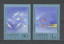 Nations Unies GENEVE 1998 N° 368/369 ** Neufs = MNH  Cote 5,20 € Faune Oiseaux Birds Fauna Animaux Droits De L' Hom - Neufs