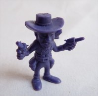 RARE FIGURINE PUBLICITAIRE DUNKIN ESPAGNOLE LUCKY LUKE 38 Monochrome Violet - Pas Wiko Boomer - Autres & Non Classés