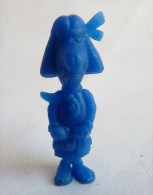 RARE FIGURINE PUBLICITAIRE DUNKIN ESPAGNOLE LUCKY LUKE 47 Monochrome Bleu - Pas Wiko Boomer - Autres & Non Classés