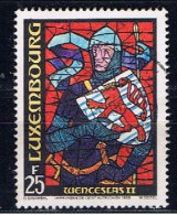 L+ Luxemburg 1989 Mi 1229 Wenzel II. - Usados