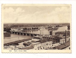 M1880 LOMBARDIA LODI PONTE FIUME ADDA 1937 Viaggiata - Lodi