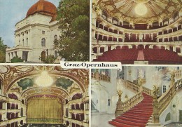 Graz  Opernhaus  Sent To  Denmark   B - 1171 - Graz