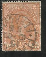 ITALIA REGNO ITALY KINGDOM 1884 - 1886 PACCHI POSTALI LIRE 1,25 TIMBRATO USED - Postal Parcels