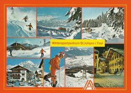 Wintersportzentrum St. Johann I. Tirol     Sent To  Denmark   B - 2063 - St. Johann In Tirol