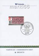 Czech Republic - 2012 - LIDICE 2012 - Philatelic Exhibition - Special Commemorative Sheet With Postmark And Hologram - Briefe U. Dokumente