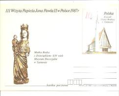 79637) CARD. MAXIMUM III-WIZYTA-PAPIEZA-JANA-P AWLA-II W-POLSCE 1987 - Maximumkaarten