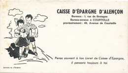 BU 1242 / BUVARD -      CAISSE D'EPARGNE D'ALENCON - Bank & Insurance