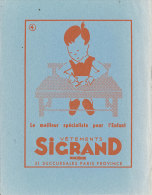 BU 1251 / BUVARD -   VETEMENTS SIGRAND - Textile & Vestimentaire