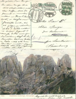AK  Alpstein Gebirge - Kreuzberge  (Stabstempel ARBON)          1906 - Chemins De Fer