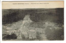 CPA SAINT RIQUIER (Somme) - Panorama De La Route D'Abbeville - Saint Riquier