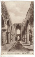 CPA PLOUGONVELIN (Finistère) - La Pointe Saint Mathieu : Ruines De L'abbaye - Plougonvelin