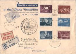 Registered Topic Cover Rijeka-Split--2 Scans - Cartas & Documentos