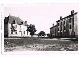 MEZIERES-sur-ISSOIRE  - L'école Des Garçons - La Gendarmerie (cpsm) - Meziere Sur Issoire