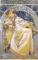 CPA ALPHONSE MUCHA ILLUSTRATION, WOMAN, REPRINT, UNUSED - Mucha, Alphonse