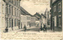 Bilzen - La Rue Du Pont - 1905 ( Verso Zien ) - Bilzen
