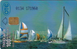 Telefonkarte Griechenland  Chip OTE   Nr.132   1995  Ø134  Aufl.  2.000.000 St. Geb. Kartennummer   17196Ø - Griechenland