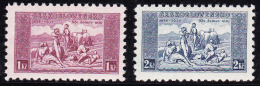 Tchécoslovaquie 1934 N°Y.T. :  290 Et 291 ** - Neufs