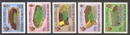 CONGO  World Cup-82(soccer) Set 5 Stamps Overpr. MNH - Sonstige & Ohne Zuordnung