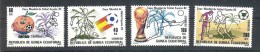 Equatorial GUINEA  World Cup-82(soccer) Set 4 Stamps  MNH - Other & Unclassified