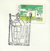 Portugal Cachet Commémoratif  122 Ans PSP Police 1989 Event Postmark 122 Years PSP Police - Politie En Rijkswacht