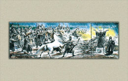 HUNGARY 1996 HISTORY Battles HORSEMEN WARRIORS - Fine Set/strip MNH - Nuovi