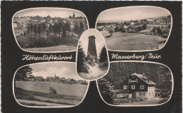 Delcampe - AK Masserberg Gasthof Massermühle ? Turm Alte Rennsteigwarte Eselsberg Bei Schnett Schleusingen Eisfeld Thüringer Wald - Masserberg