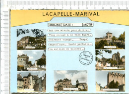 LACAPELLE   MARIVAL  -   7 Vues  -  Télégramme - Lacapelle Marival