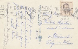 I6702 - Czechoslovakia (1949) Piestany: Piestany / Reuma / Podagra / Ischias (postcard) Tariff 1,50 (stamp: K. Gottwald) - Covers & Documents