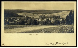 Bad Elster  -  Panorama  -  Ansichtskarte Ca.1902    (3582) - Bad Elster