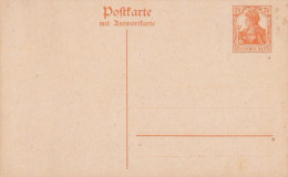 ALLEMAGNE  - ENTIER POSTAL - Briefkaarten