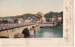 BF19261 Torino Ponte In Pietra Sul Po E Chiesa Gran Madr Italy  Front/back Image - Other Monuments & Buildings