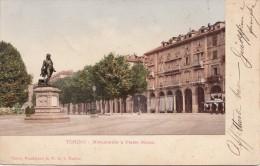 BF19262 Monumento A Pietro Mioca Torino  Italy  Front/back Image - Other Monuments & Buildings