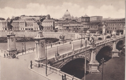 BF19378 Roma Ponte Vittorio Eanuele Italy  Front/back Image - Bridges