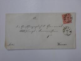 Deutschland  BERKA A.W.   Thüringen - Wiemar   J1215.4 - Storia Postale