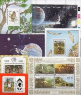 10 Blocks 1992 Südafrika Ciskei Transkei ** 83€ Halley EXPO Bloque Hoja Philatelic M/s Space Sheets Bf South Africa RSA - Colecciones & Series