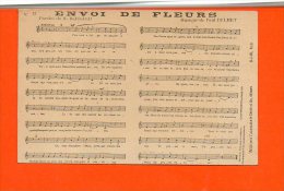 MUSIQUE - Partition - ENVOI De FLEURS - Paroles De H. Bernard - Musique De Paul DELMET - Musique