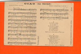 MUSIQUE - Partition - CIAO - Paroles De G.DUTHIL - Musique De E. JOUVE (pli) - Musique