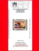 VATICANO - 2014 - Nuovo - Storia Postale - Bollettino Ufficiale - 350 Anni Del Sinodo Di Ayautthya - BF 15 - Storia Postale