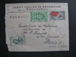 Col26.  Enveloppe De TANANARIVE à Paris. Datée Du 08/05/1948 - Brieven En Documenten