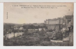 79 - THOUARS - Vallée Du Thouet Et Le Château Construit Sous Louis XIII - Thouars