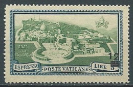1945-46 VATICANO MEDAGLIONCINI ESPRESSO SOPRASTAMPATO 12 LIRE MNH ** - EDV15 - Priority Mail