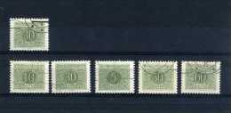 - TCHCOSLOVAQUIE . TIMBRES TAXE DE 1954 . OBLITERES - Postage Due