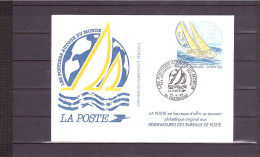 2831 Cp1  **  Y &T  (les Postiers Autour Du Monde)  *FRANCE*  256 - Pseudo-officiële  Postwaardestukken