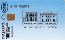 Telefonkarte Griechenland  Chip OTE   Nr.148   1995  Ø136  Aufl.  72.000 St. Geb. Kartennummer   9668Ø9 - Griechenland