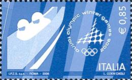 # ITALIA ITALY - 2006 - Torino Winter Olympic Games - Bob - Stamp MNH - Invierno 2006: Turín