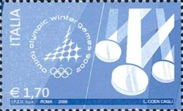 # ITALIA ITALY - 2006 - Torino Winter Olympic Games - Medals - Stamp MNH - Invierno 2006: Turín