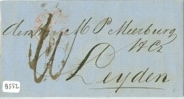 HANDGESCHREVEN BRIEF Uit 1862 Van AMSTERDAM Naar LEIDEN  (8552) - Cartas & Documentos