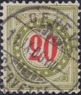 Heimat GE GENEVE 1900-09-11 Vollstempel Auf Porto Zu#26AK - Taxe