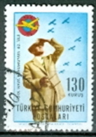 Türkei 1965 130 K. Gest. 40 Jahre THK Flugzeuge - Usados